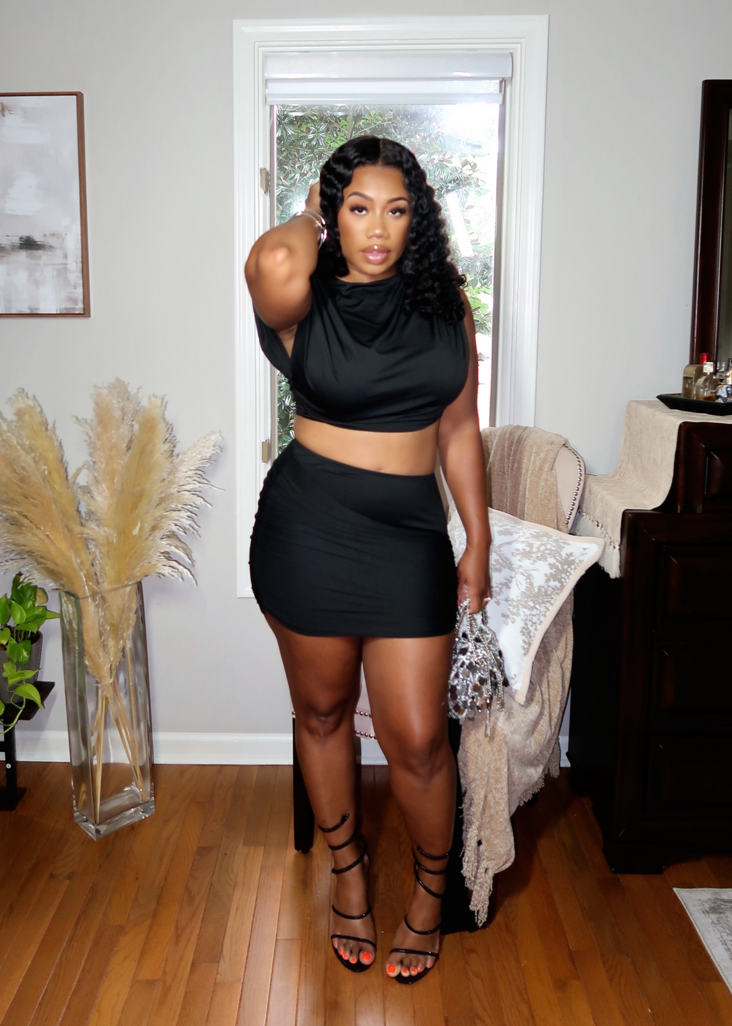 The Drape Skirt set
