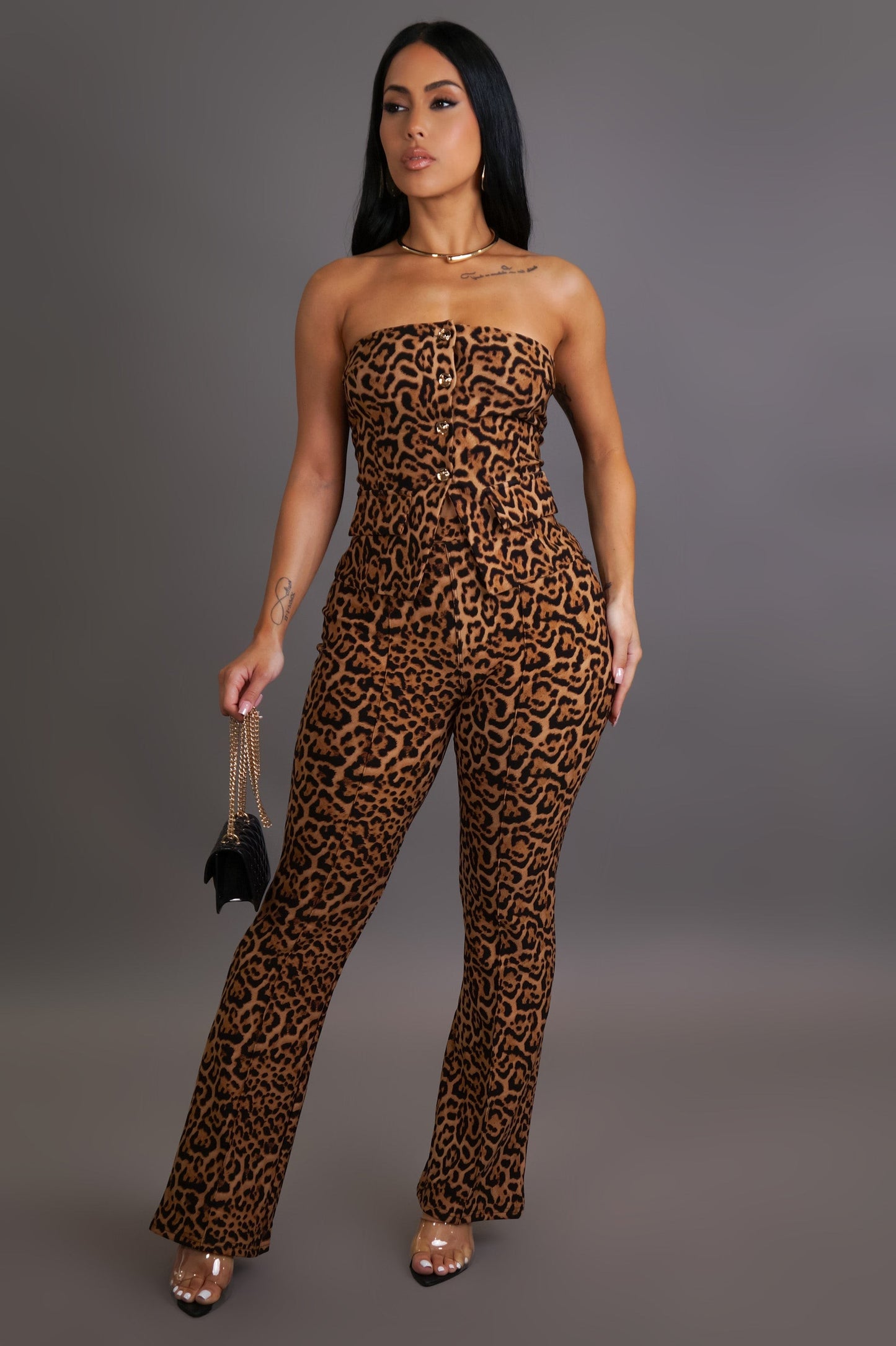 Leopard Gyrl Pants Set