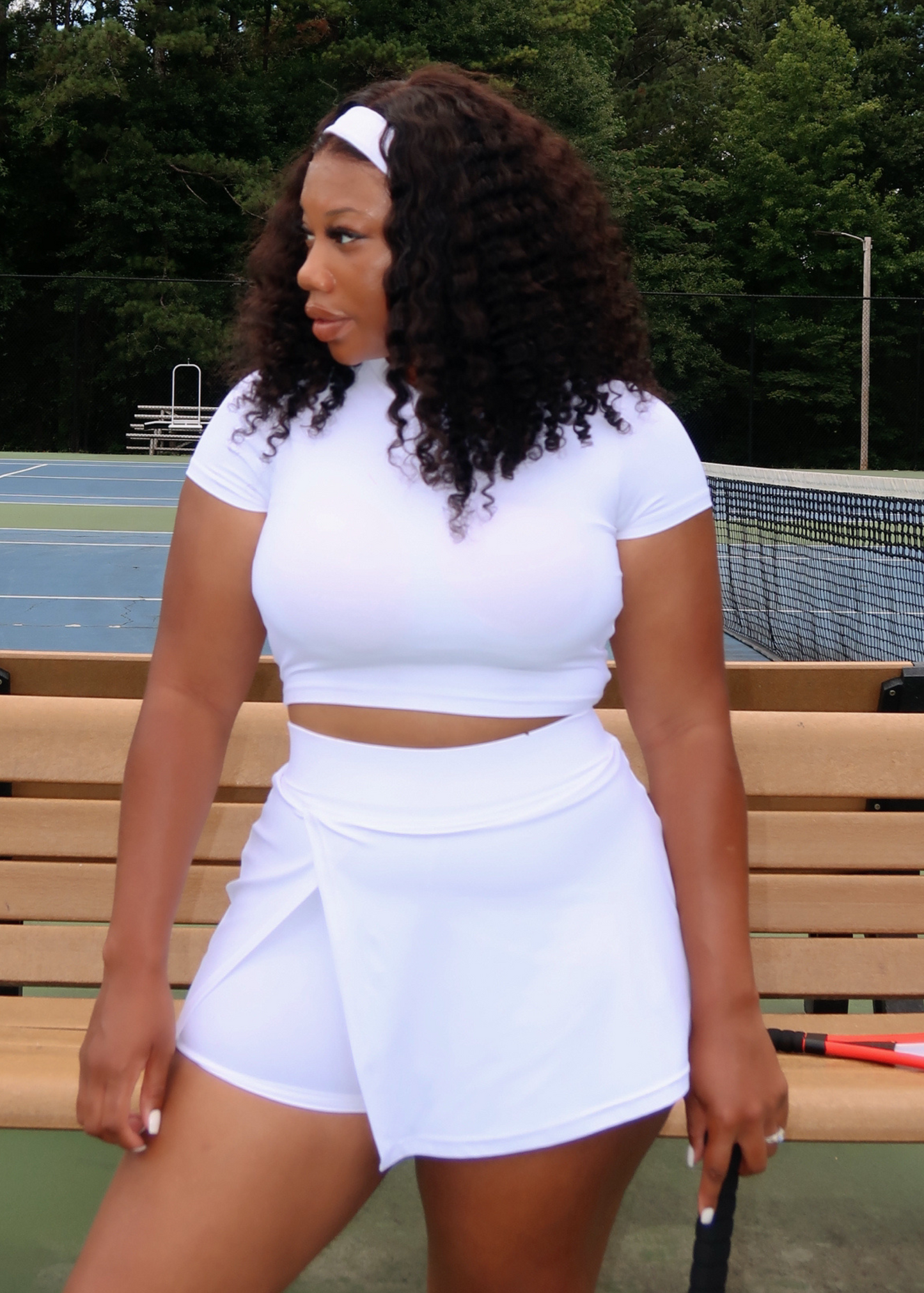 Crisp Court Tennis Active Skort Set (S-XL)