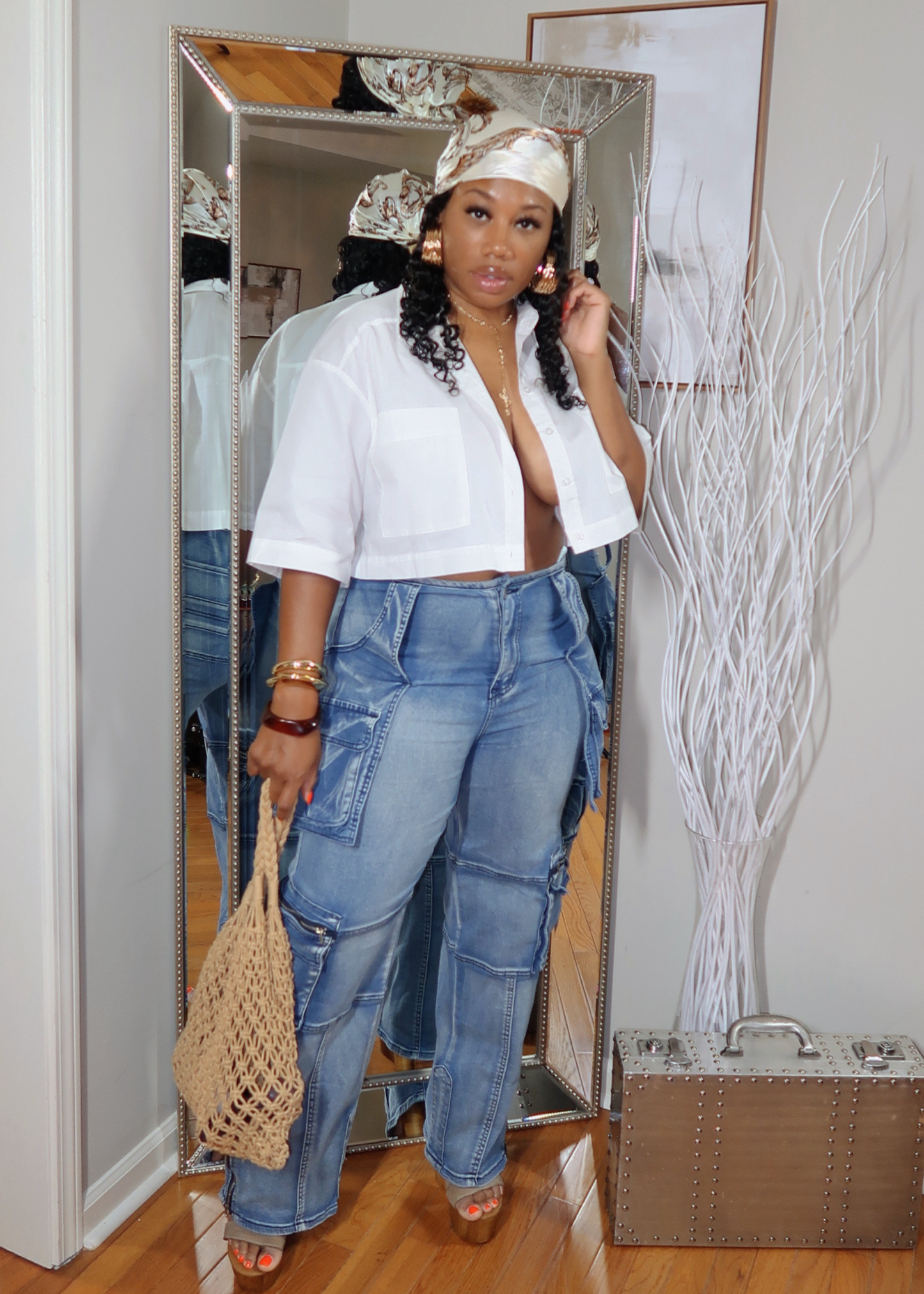 Zip & Go Cargo Jeans - Buy 2 Get 1 “Free"