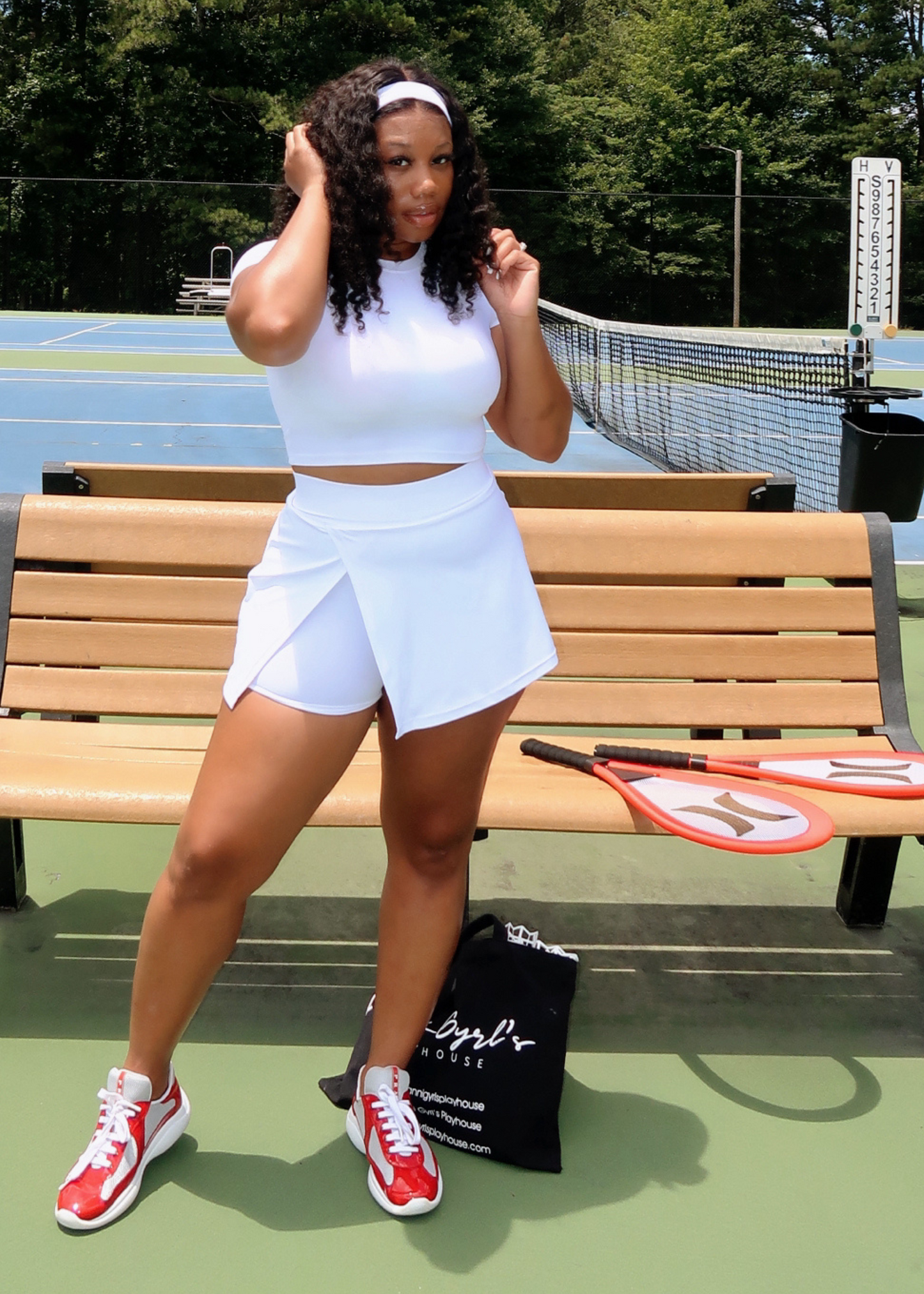 Crisp Court Tennis Active Skort Set (S-XL)