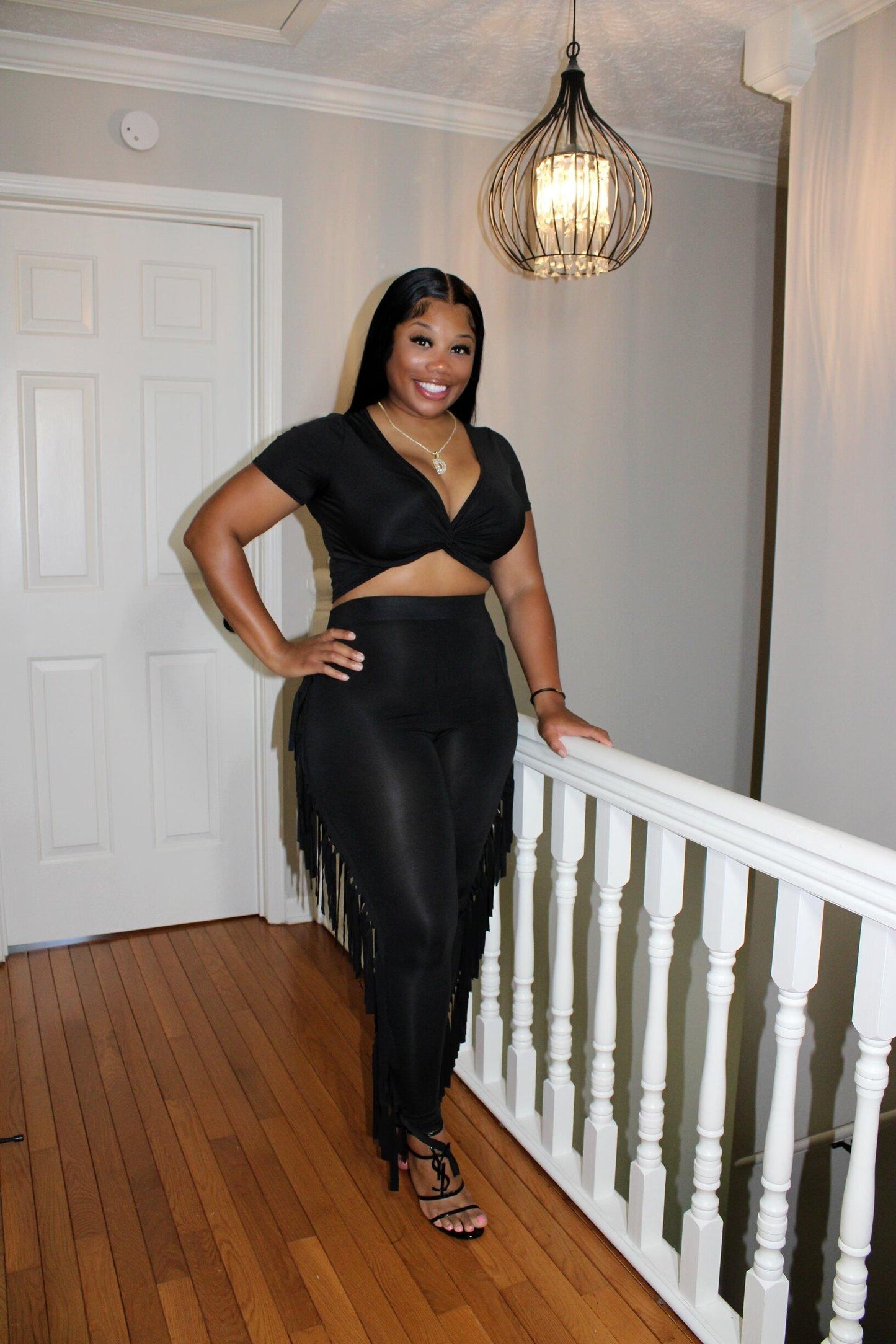 Selena 2 piece Set - Black