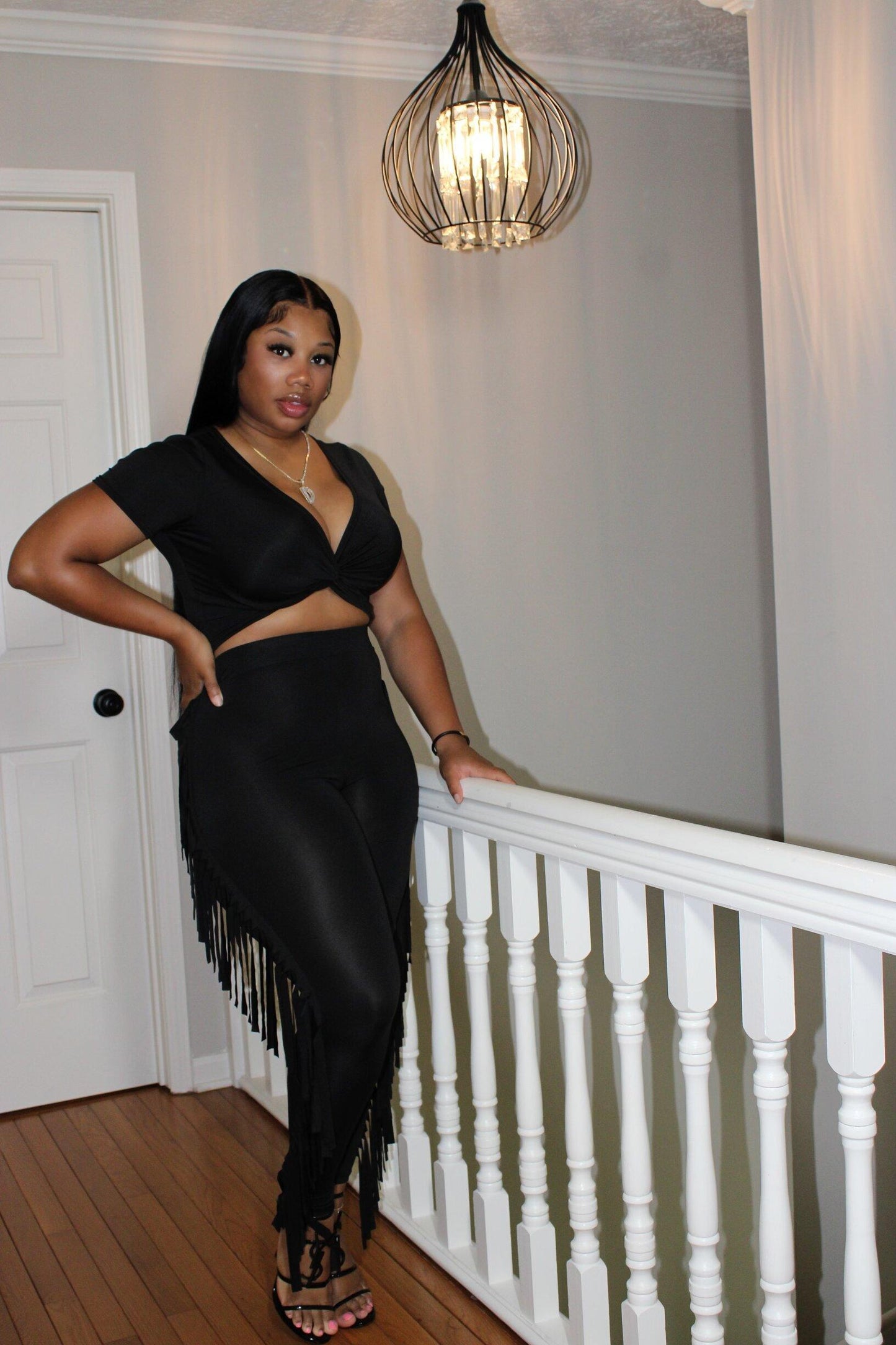 Selena 2 piece Set - Black