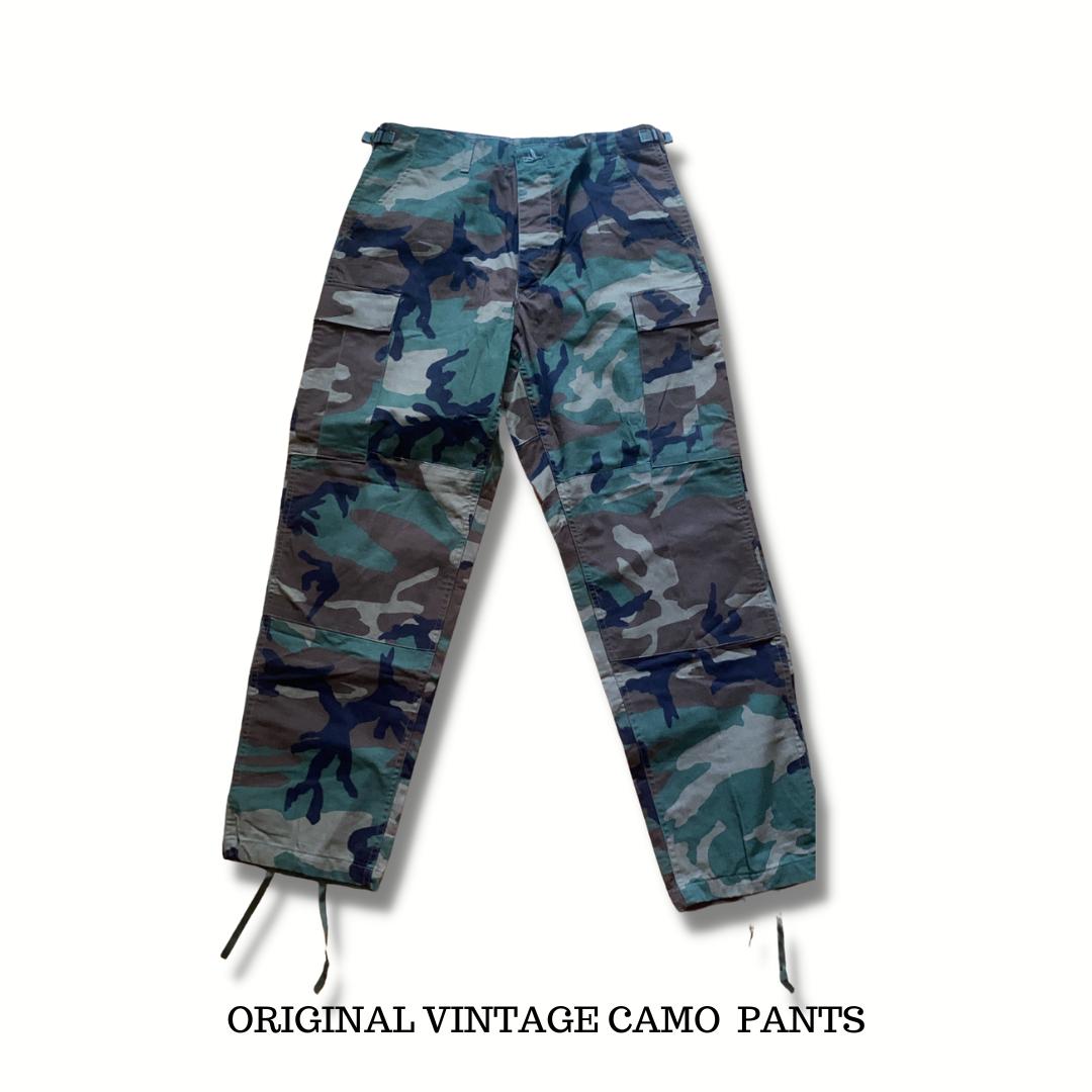 Original Vintage Camo Pants