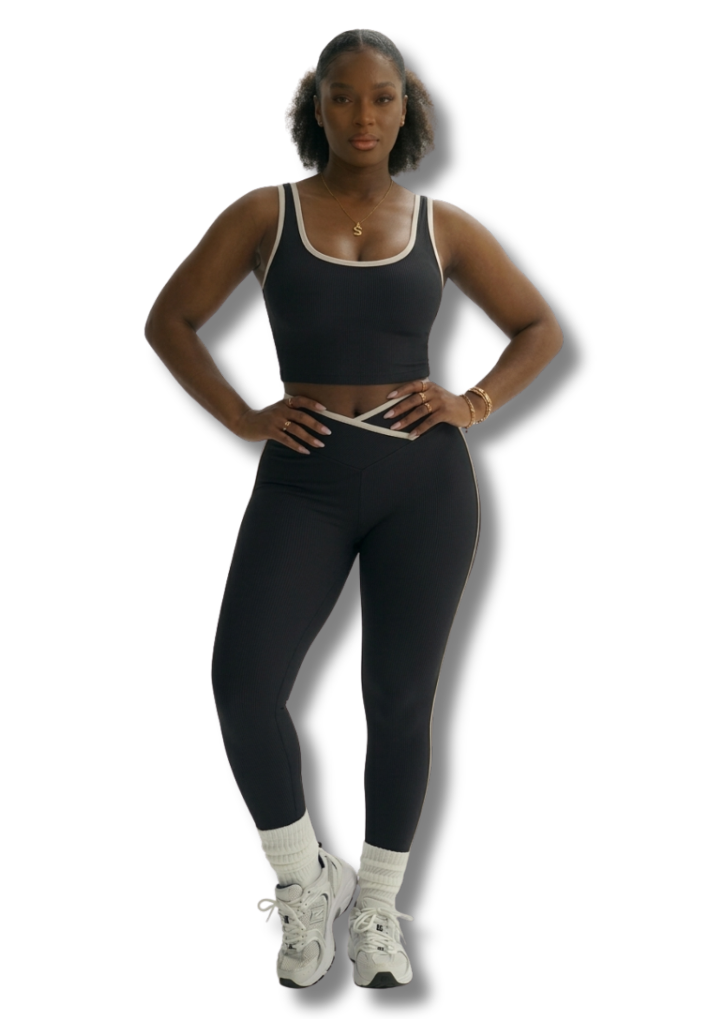 Contoured V-Waist Line active set