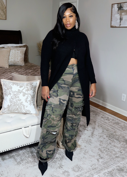 LongLine Open Front Sweater