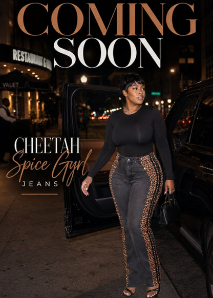 Cheetah Spice Gyrl Jeans