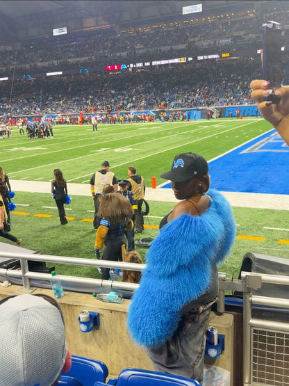 Gyrls Get Money - Mongolian Crop Fur Coat