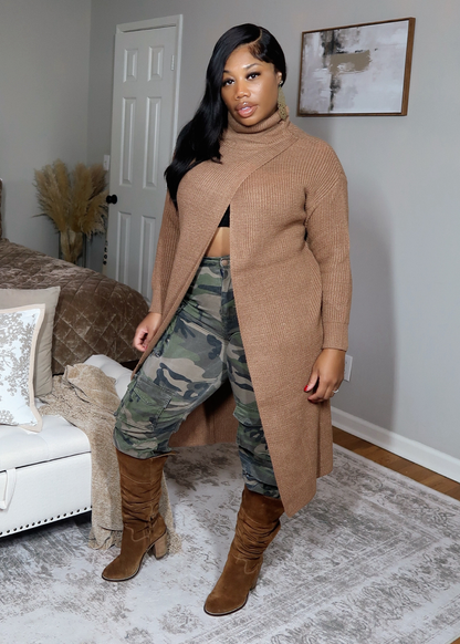 LongLine Open Front Sweater