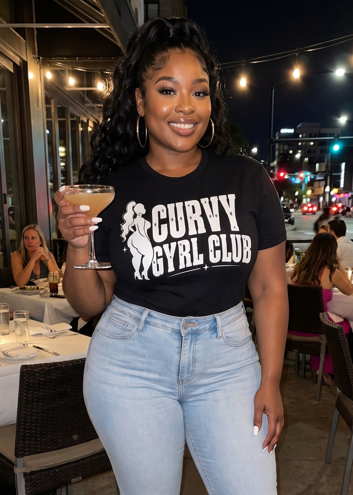 Curvy Gyrl Club Tee