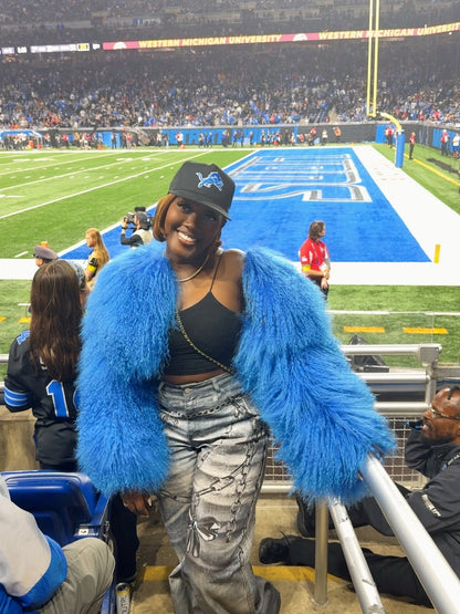 Gyrls Get Money - Mongolian Crop Fur Coat