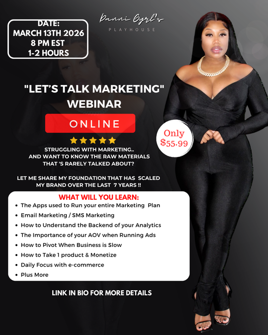 Let's Talk Marketing - Webinar
