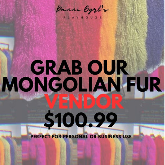 Mongolian Fur Vendor