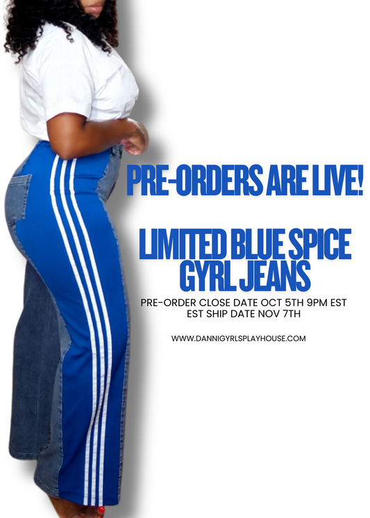 Blue Spice Gyrl Jeans - Limited Edition