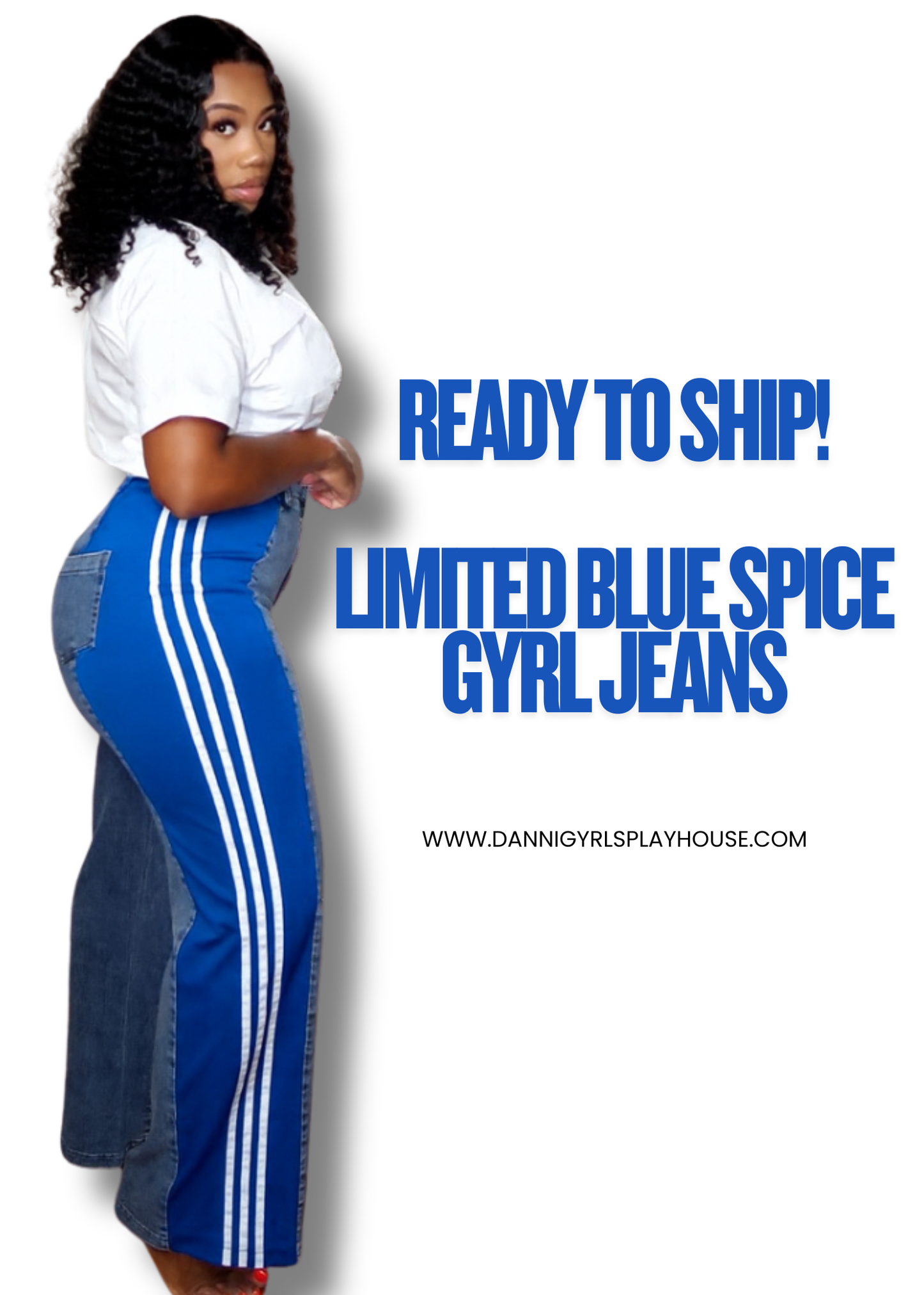 Blue Spice Gyrl Jeans - Limited Edition