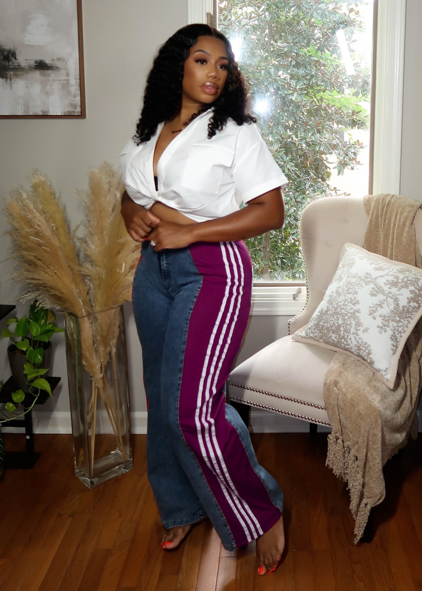 Plum Spice Gyrl Jeans - Black Friday Edition