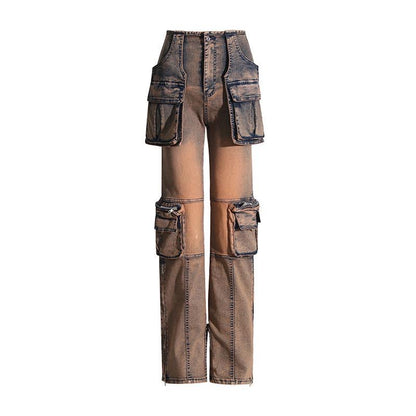 Zip & Go Cargo Jeans - Buy 2 Get 1 “Free"